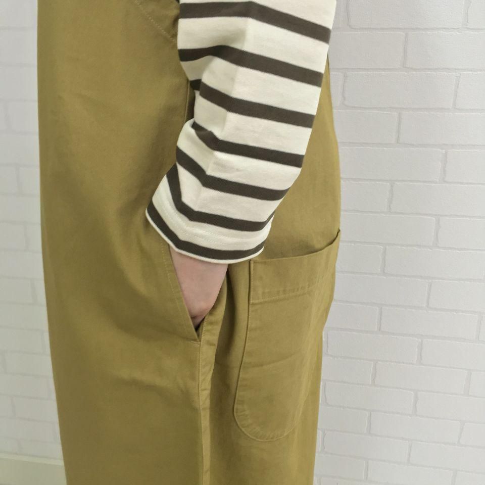 SARAHWEAR - Cotton Twill Salopette Pants（C16036） - Sheth