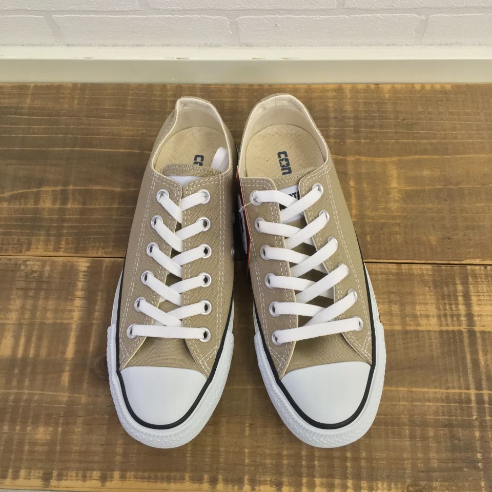CONVERSE - CANVAS ALL STAR COLORS OX（ローカット） 1CL129（Beige) 正規取扱商品 - Sheth  Online Store - シスオンラインストア