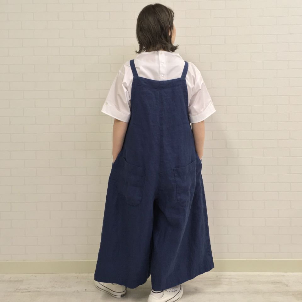 SARAHWEAR - Linen Twill サロペットパンツ（C16029） - Sheth Online