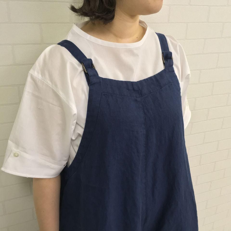 SARAHWEAR - Linen Twill サロペットパンツ（C16029） - Sheth Online 