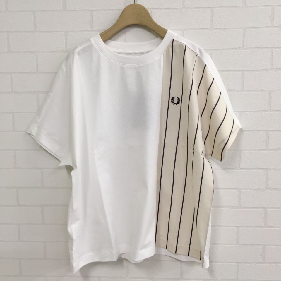 FRED PERRY - WOVEN PANEL T-SHIRT（G1129）正規取扱商品 - Sheth Online Store -  シスオンラインストア