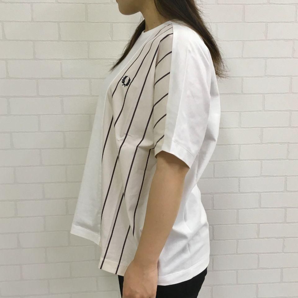 FRED PERRY - WOVEN PANEL T-SHIRT(G1129)正規取扱商品 - Sheth FRED PERRY - WOVEN PANEL T-SHIRT(G1129)正規取扱商品 - Sheth
