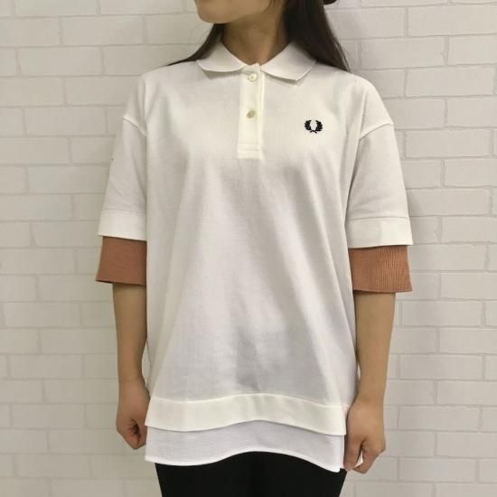 FRED PERRY - LAYERED PIQUE SHIRTF5389谷