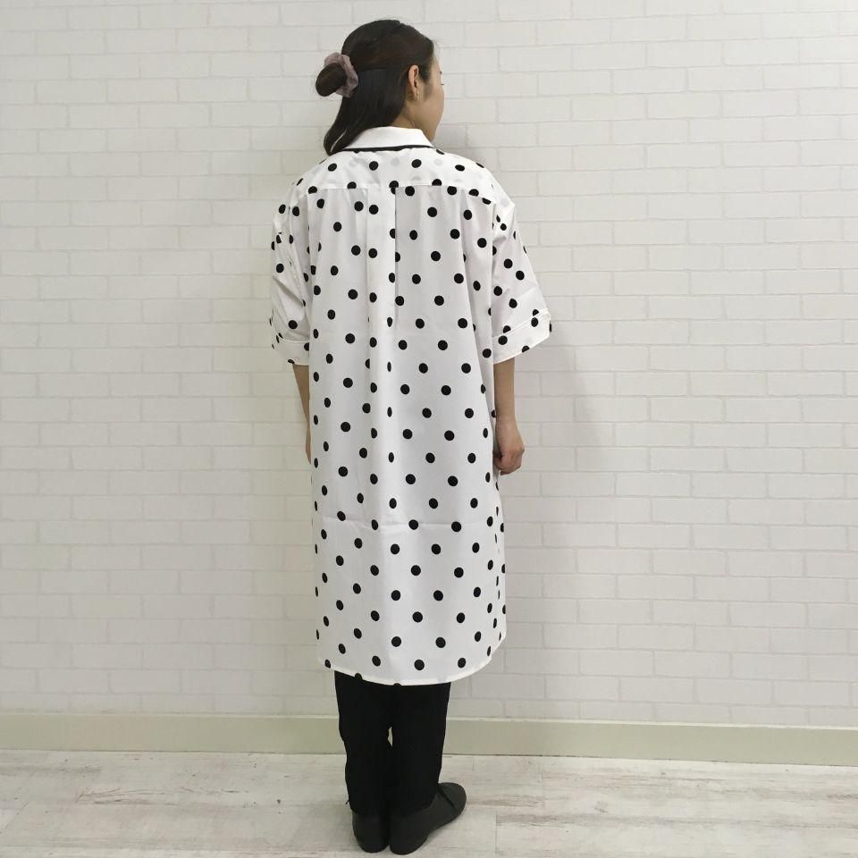 FRED PERRY - DOT REVERE SHIRT DRESS（F8609)正規取扱商品 - Sheth