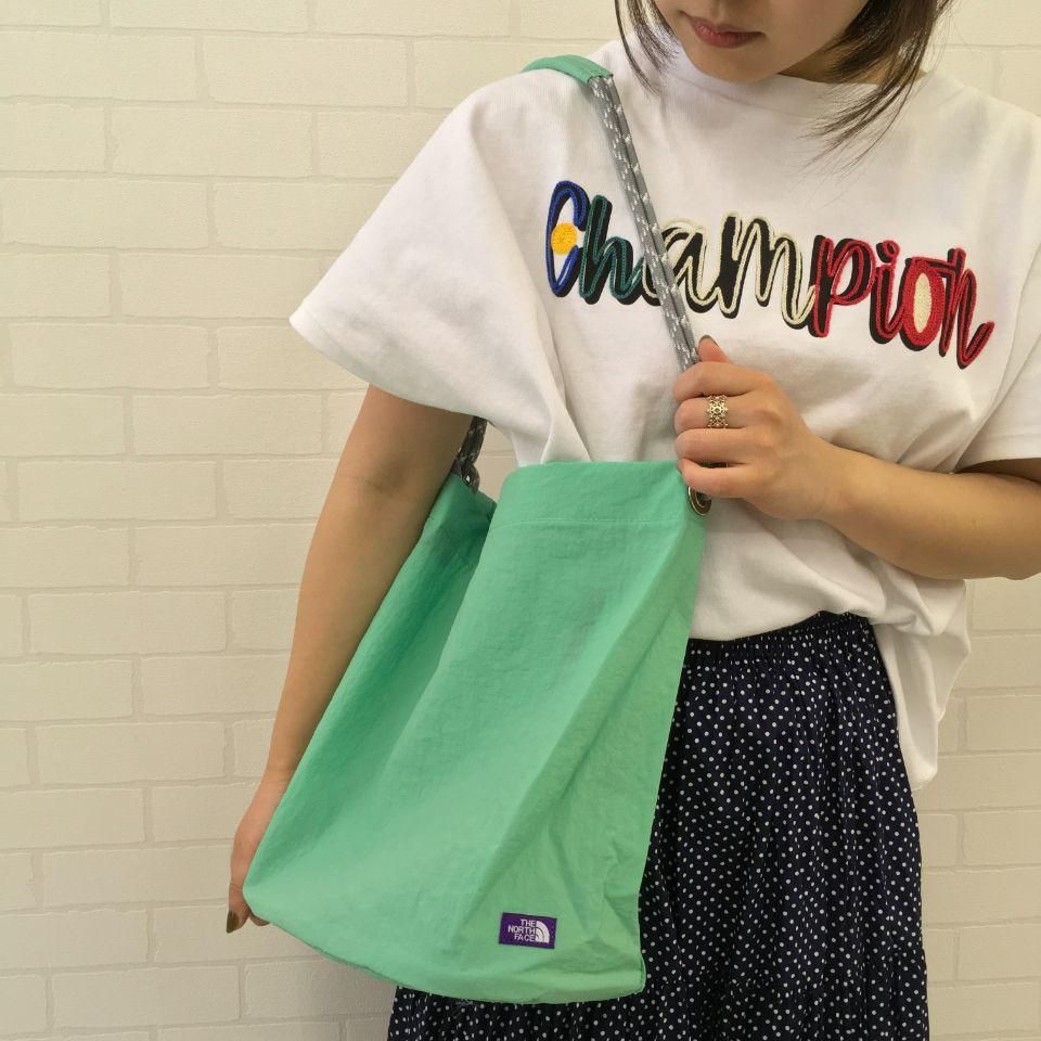 ノースフェイス パープルレーベル トートバッグ ライムグリーン NN7106N THE NORTH FACE PURPLE LABEL - Lounge Reusable Bag（NN7106N