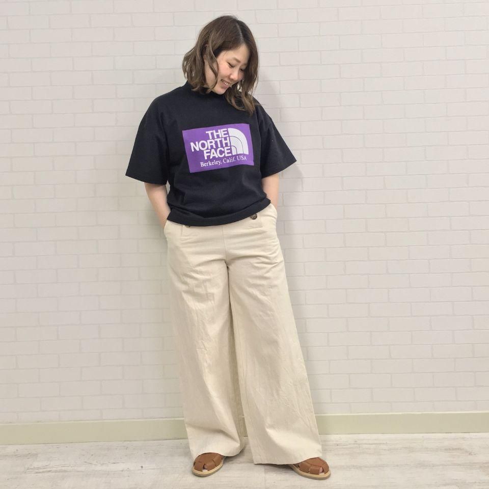 THE NORTH FACE PURPLE LABEL - High Bulky H/S Logo Mock Tee