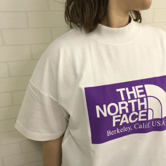 THE NORTH FACE PURPLE LABEL - High Bulky H/S Logo Mock TeeNT3113N)谷