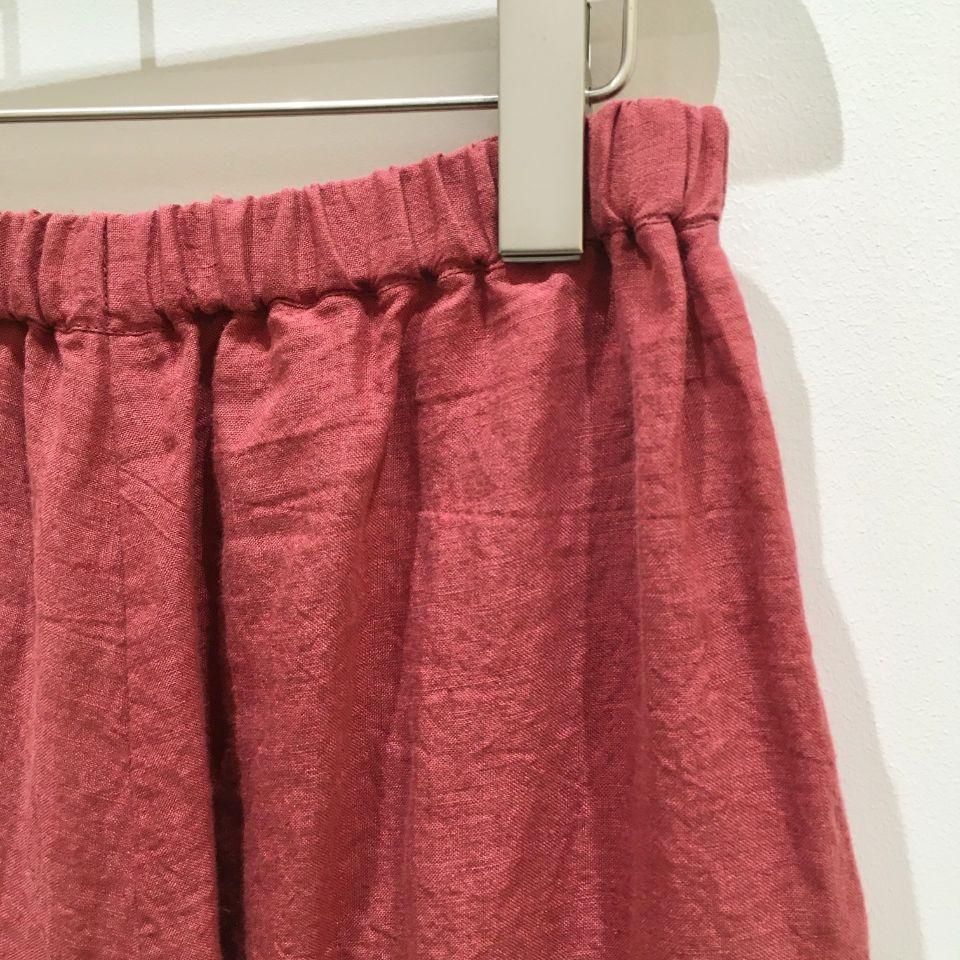 Sarah Wear サラウェア リネンツイルバルーンパンツ C30486