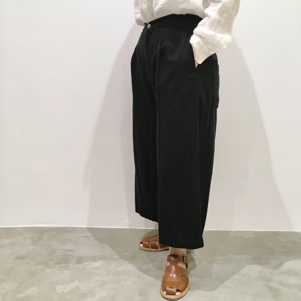 Sarah Wear サラウェア リネンツイルバルーンパンツ C30486
