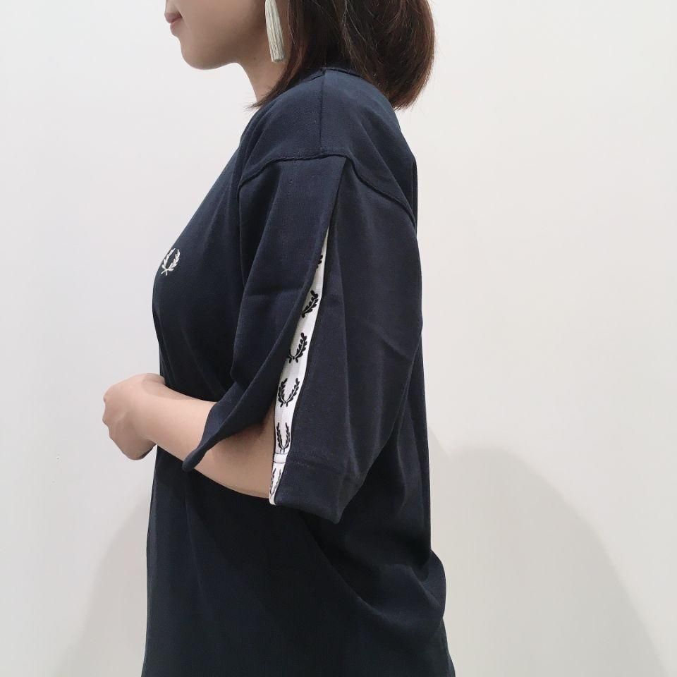 FRED PERRY - TAPED SLEEVE T-SHIRT（F5399) - Sheth Online