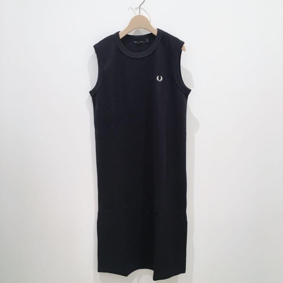 FRED PERRY - PIQUE RINGER SLEEVELESS DRESS（F8612） - Sheth