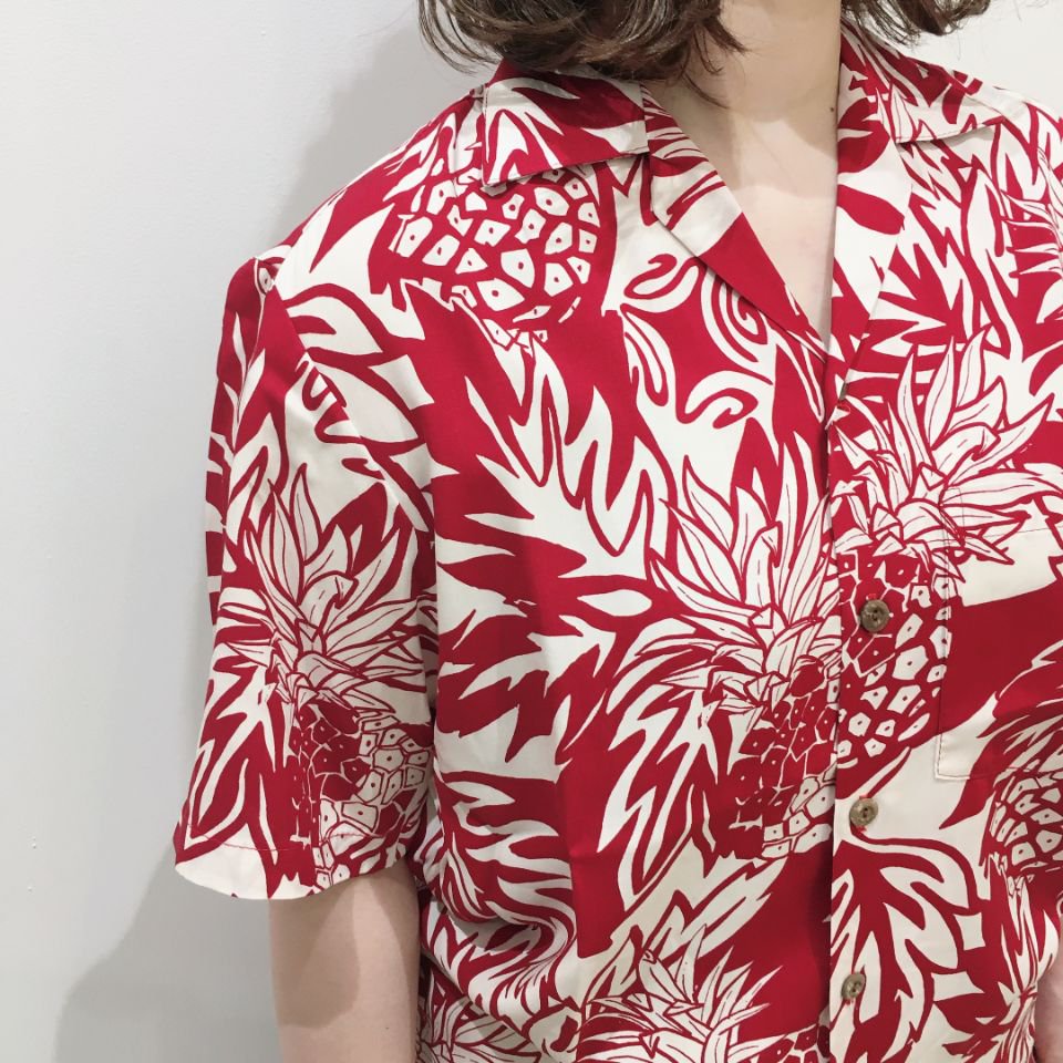 TWO PALMS - Hawaiian Shirt / Rayon WILD PINEAPPLE （正規取扱商品） - Sheth Online  Store - シスオンラインストア