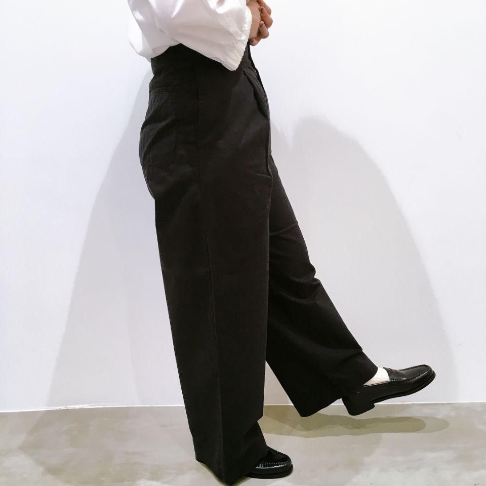 SARAHWEAR - ＜Birkin＞ソフトチノワイドストレートパンツ（C30382