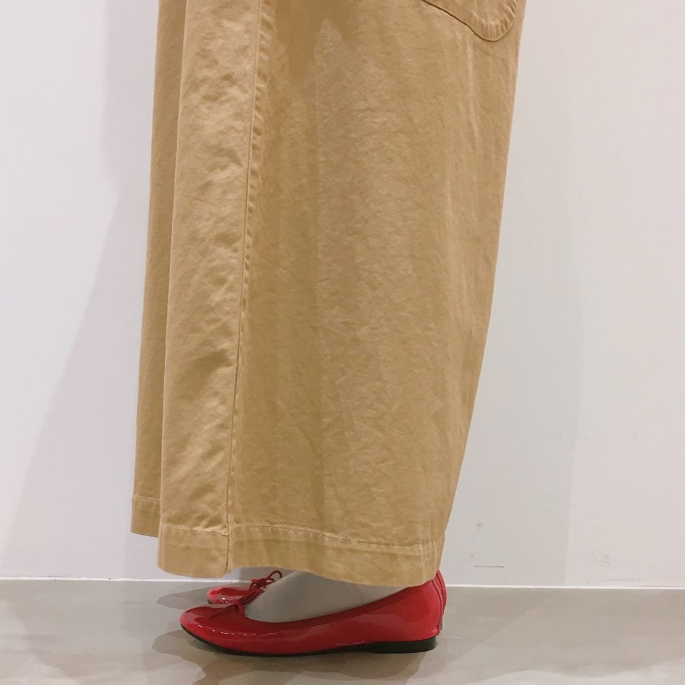 SARAHWEAR - Soft Chino saropetto pants（C16032）