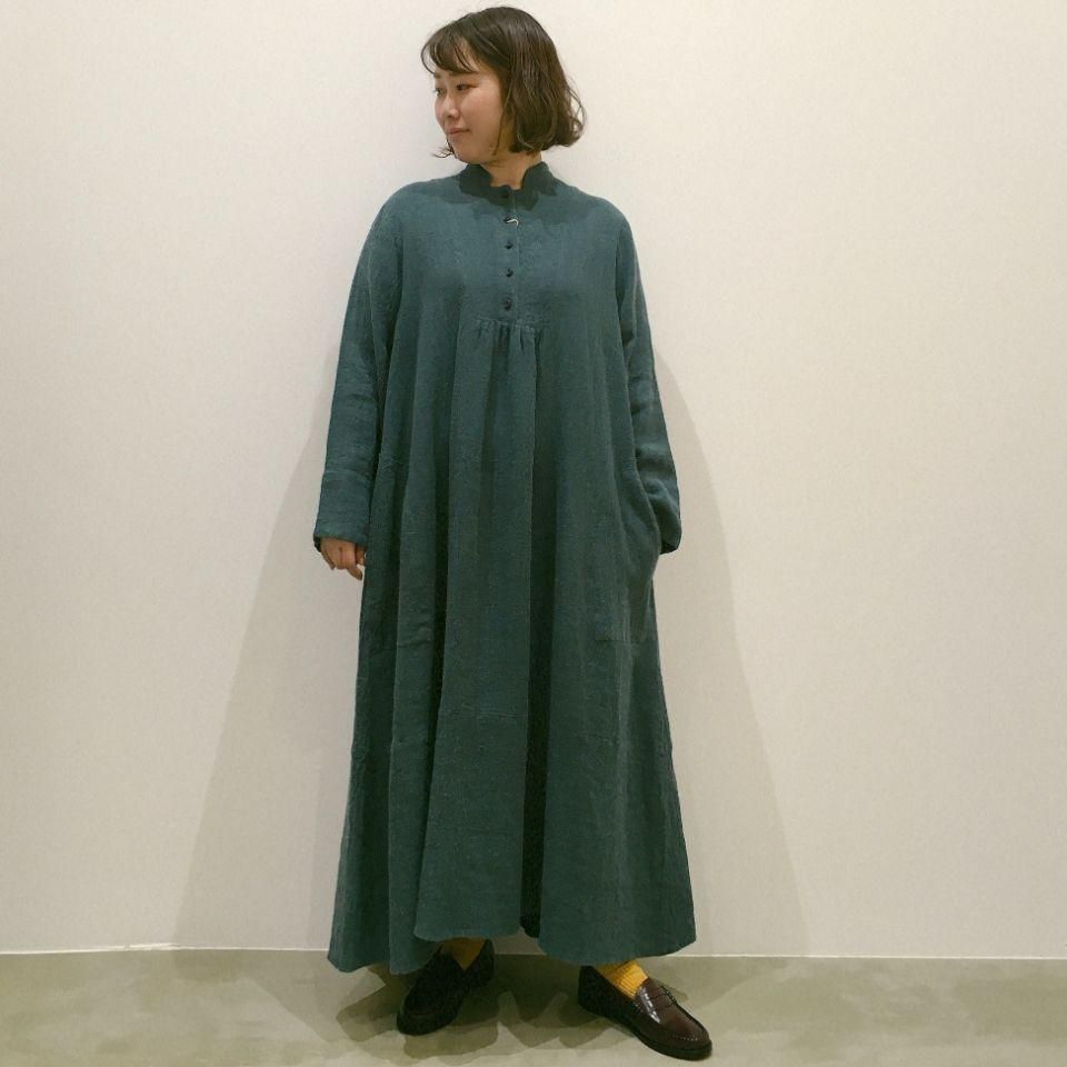 SARAHWEAR - ＜Tomoyo＞リネンウールドレス（C71125） - Sheth