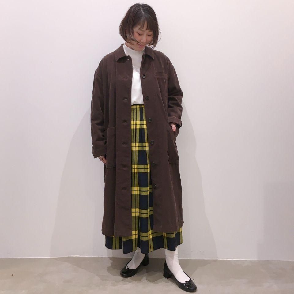 SARAHWEAR - AZUMADAKI Dyeing Soft Corduroy ＜Carpenter Coat