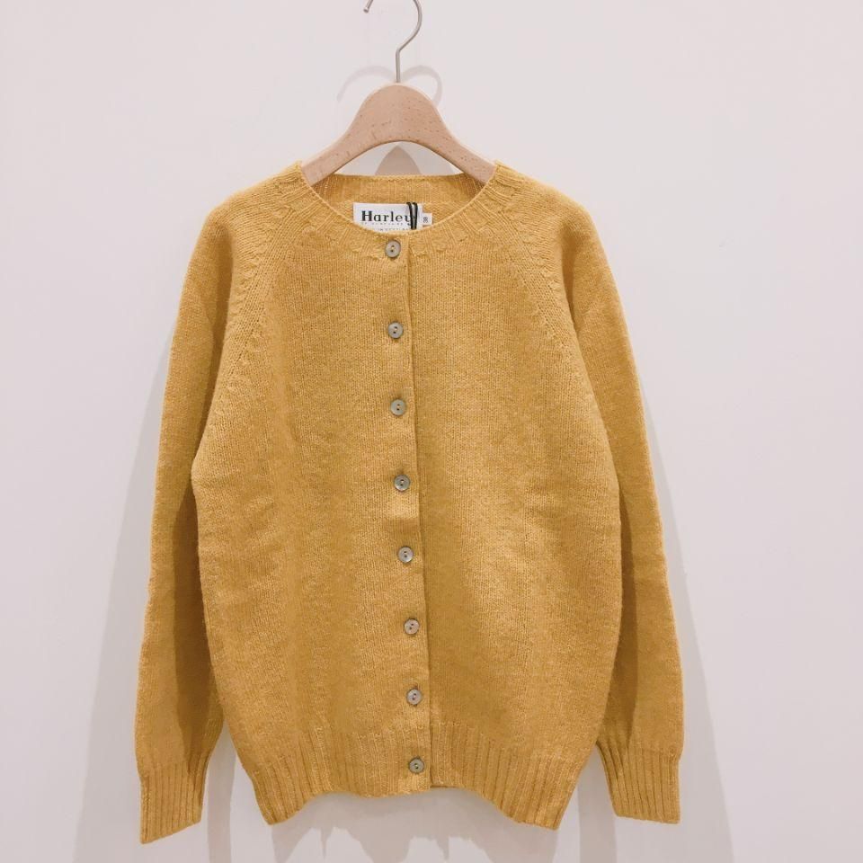 Harley of Scotland - シェトランドウールクルーネック