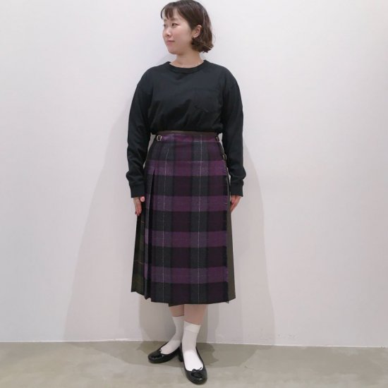O'neil of Dublin - クレイジーパターンの後ろプリーツスカート（71cm丈）正規取扱商品