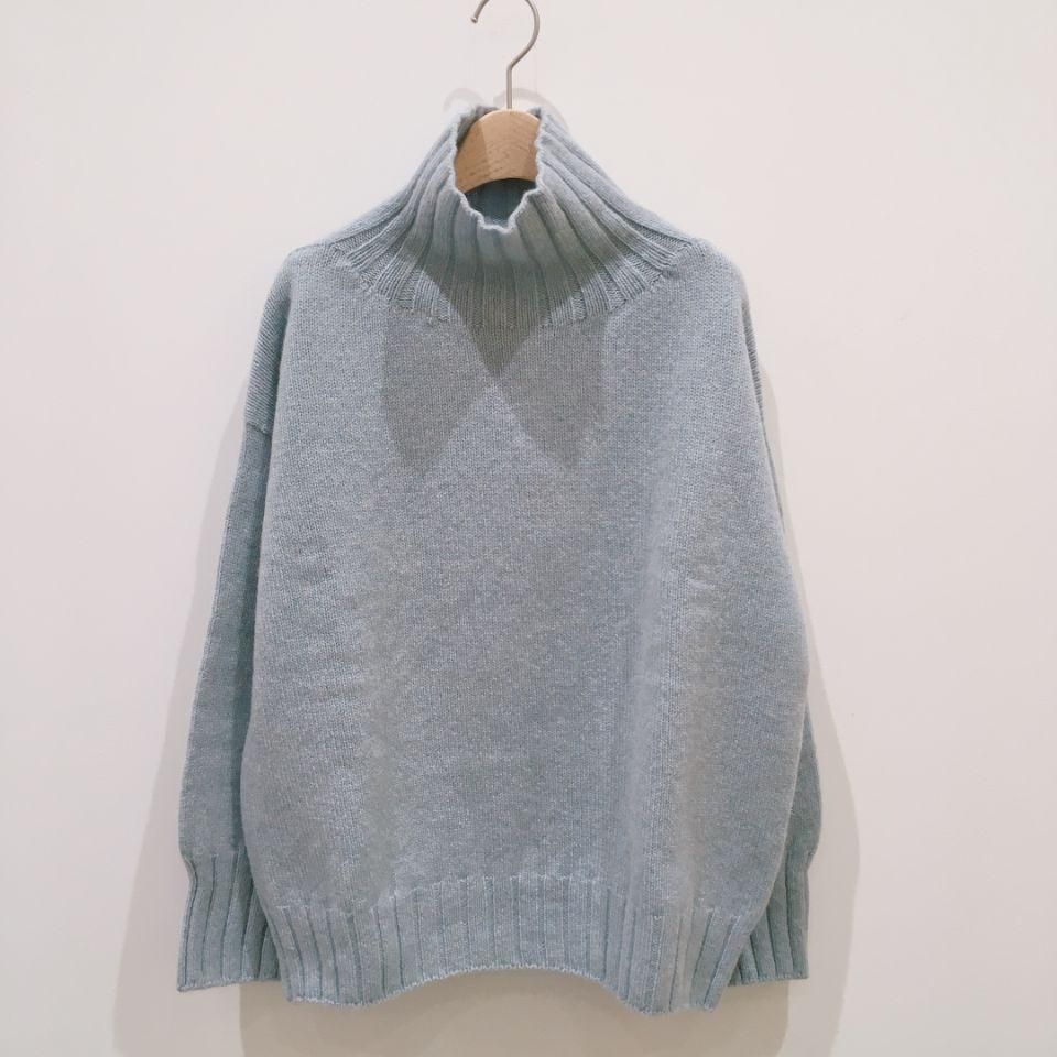 Aparaya - ラムズウールハイネックニット - Sheth Online Store