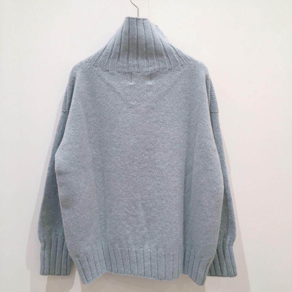 新品 machatt ラムズウールニット ラムズウールニット（グレー