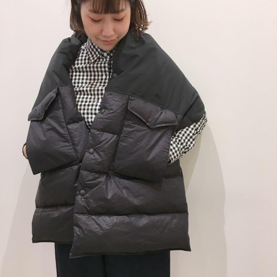 ノースフェイスパープルレーベル 完売品 DOWN CAPE