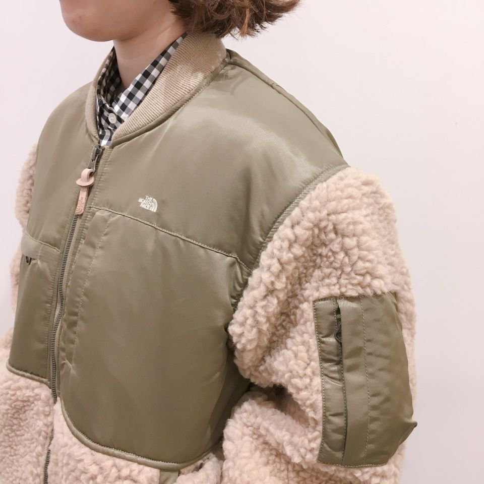 THE NORTH FACE PURPLE LABEL - Wool Boa Fleece Denali Jacket 