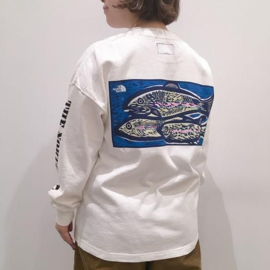 日本製【美品】THE NORTH FACE パープルレーベル長袖カットソー Ｌ THE NORTH FACE PURPLE LABEL（ザ ノースフェイス パープル