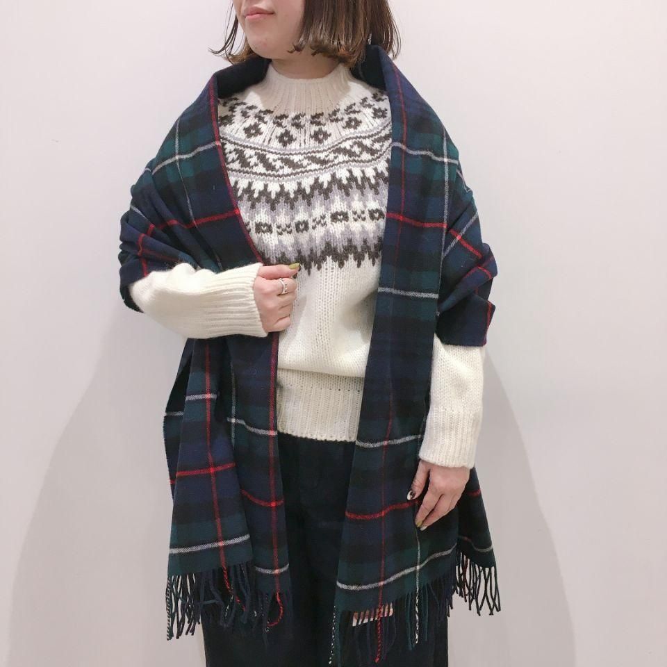 Glen Prince - ラムズウールチェックストール(LW-1) 正規取扱商品 - Sheth Online Store - シスオンラインストア