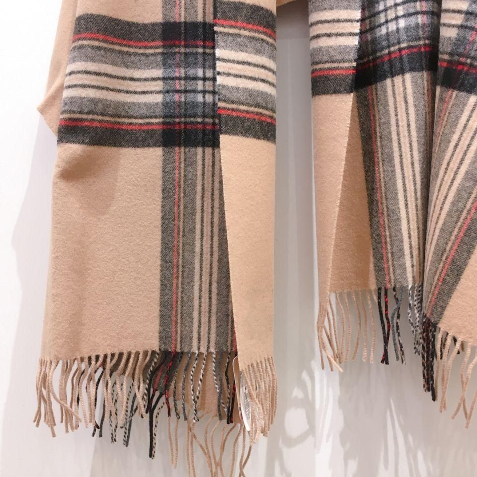 Glen Prince - ラムズウールチェックストール(LW-1) 正規取扱商品 - Sheth Online Store - シスオンラインストア
