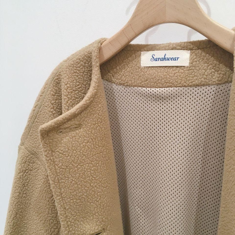 SARAHWEAR - 【POLARTEC THERMAL PRO】ボアフリースハーフコート