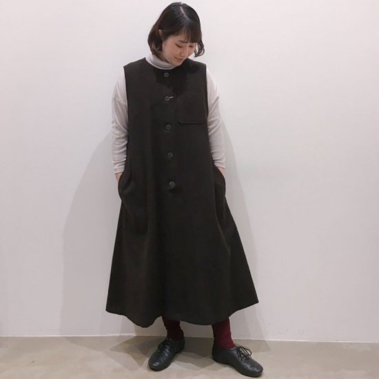 SARAHWEAR - Felting Wool Jumper Skirt (C4210)