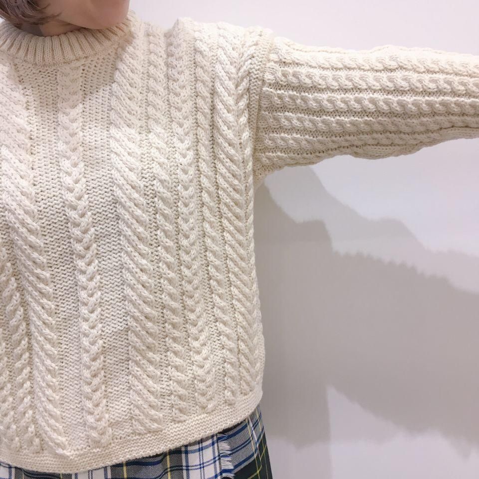 Guernsey Woollens - ガンジーセーター アラン編み Guernsey Woollens - ガンジーセーター アラン編み