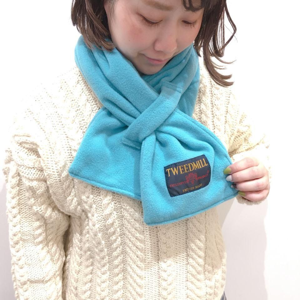 TWEED MILL - TWEEDMILL Fleece Muffler フリース マフラー