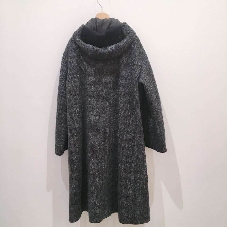 SARAHWEAR - Raised Tweed ツィードフーデットコート（C60142) - Sheth