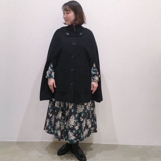 SARAHWEAR - Wool Mosser Cloak (C60164)