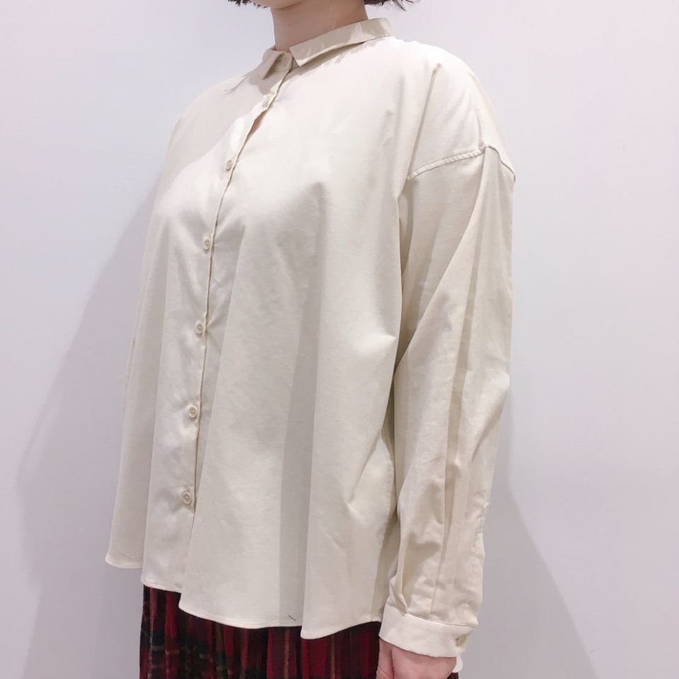 Parkes - シャツコール 小さい衿のワイドシャツ - Sheth Online Store