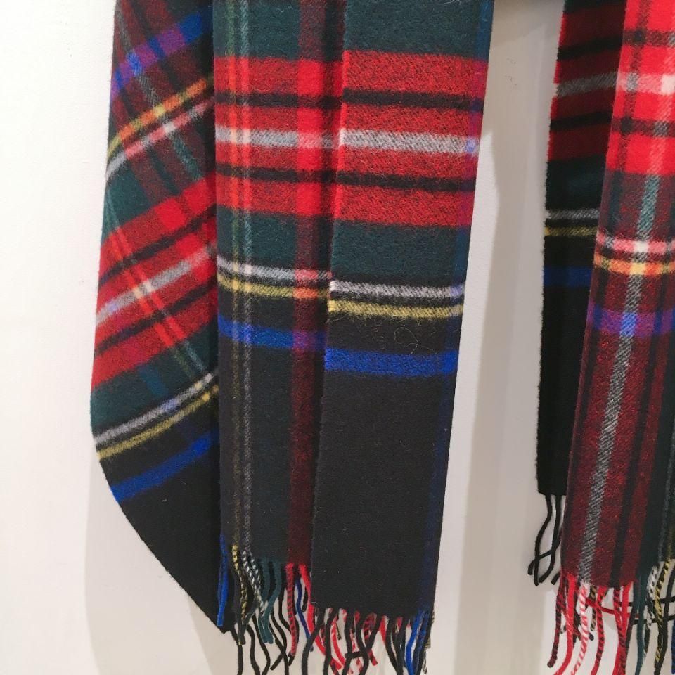 良質  JOHNSTONS OF ELGIN - Royal Heather LAMBSWOOL BLANKET 布団・毛布