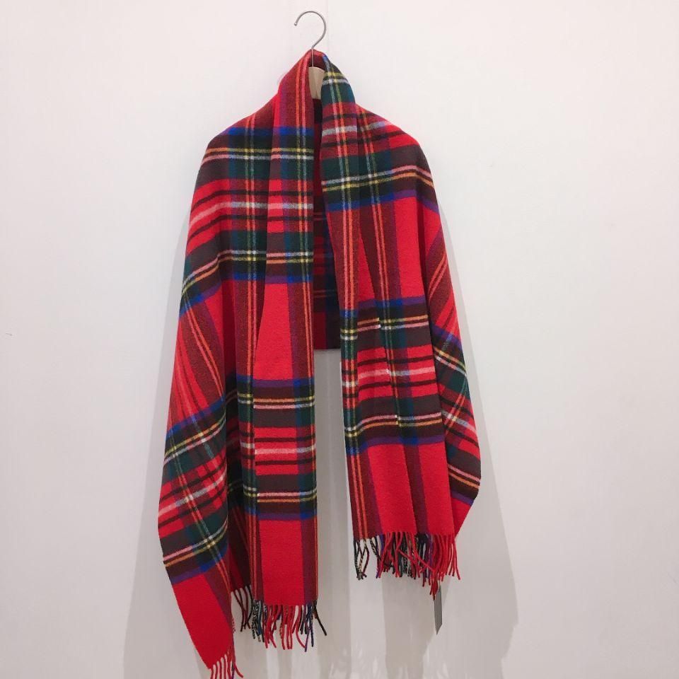 JOHNSTONS OF ELGIN - Royal Heather LAMBSWOOL BLANKET
