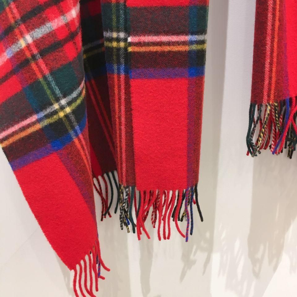 JOHNSTONS OF ELGIN - Royal Heather LAMBSWOOL BLANKET