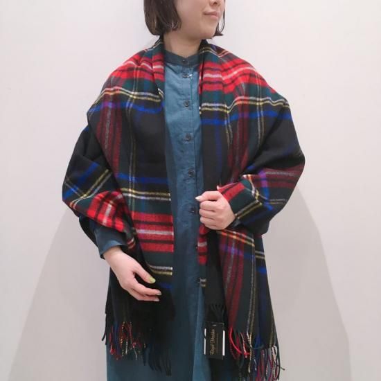 JOHNSTONS OF ELGIN - Royal Heather LAMBSWOOL BLANKET ॺ֥󥱥å(WD000127) 谷