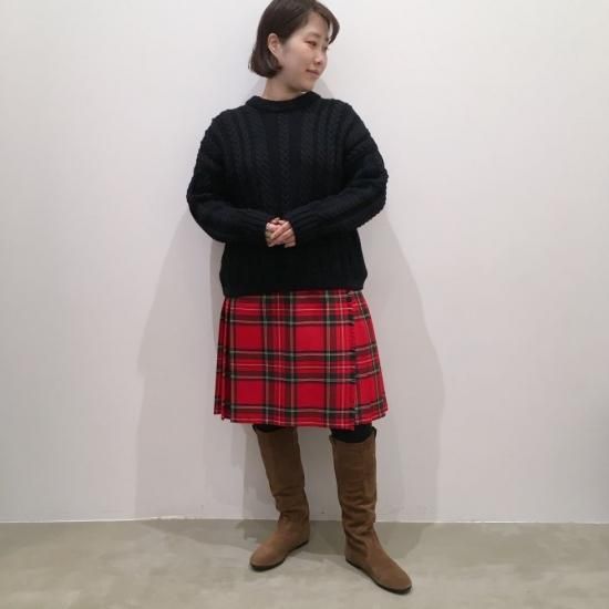 sakuraFABIO RUSCONI♦︎美品♦︎黒♦︎シースルー 38 シアー 別注 STRIPE KNIT OFF-SHOULDER TOP(1 BLACK): FETICO: WOMENS