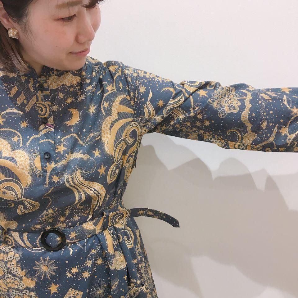 新品タグ付き！ Sarah リバティワンピース SARAHWEAR - シャツワンピース リバティコレクションCastesby