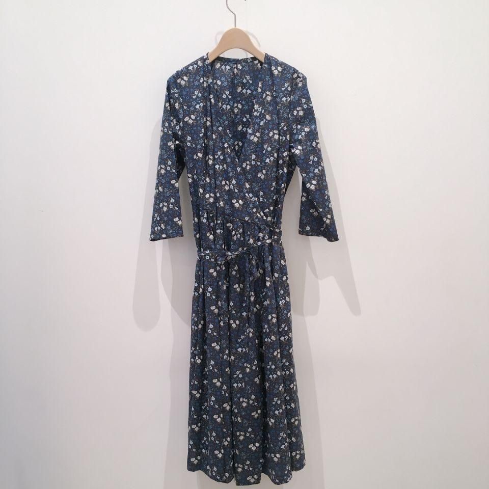 SARAHWEAR - リバティプリント カシュクールワンピース (C71147