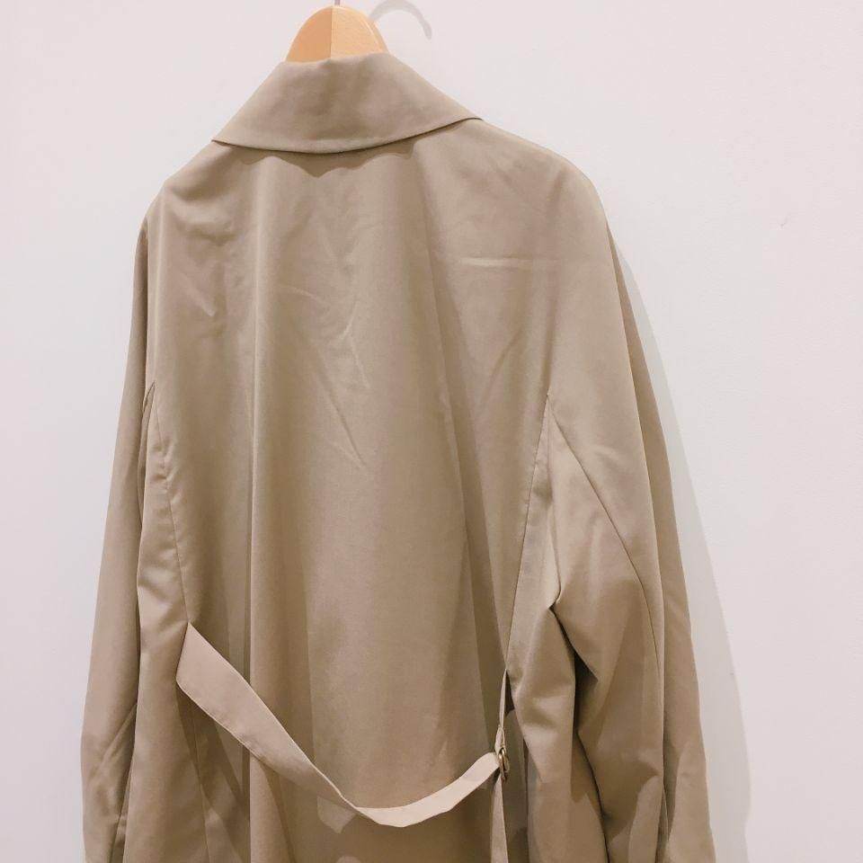 FIL DE FER - シレー加工 キモノスリーブコート - Sheth Online Store - シスオンラインストア