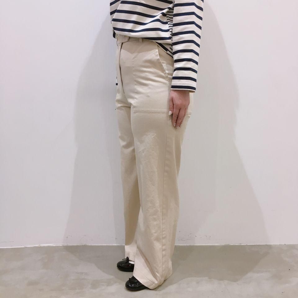 SARAHWEAR - （Carole） ハイツイストツイル ストレートパンツ