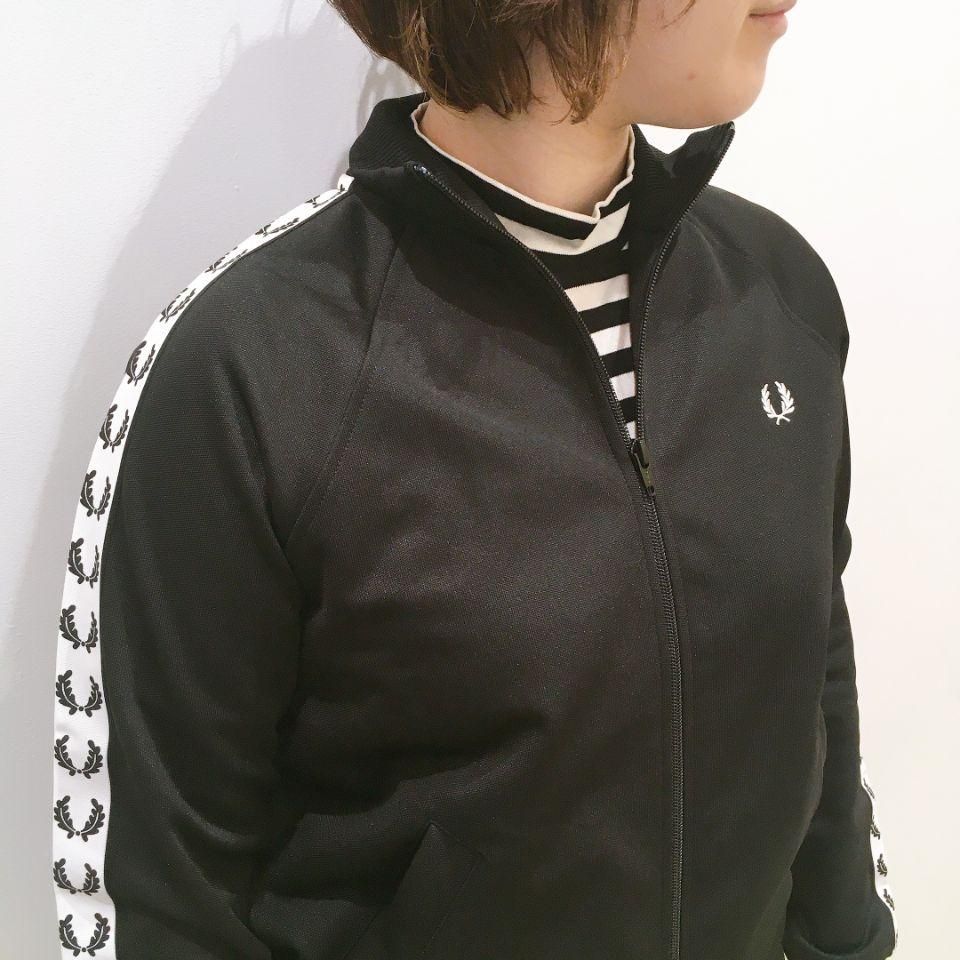 FRED PEREY Lサイズ Taped Track Jacket ネイビー