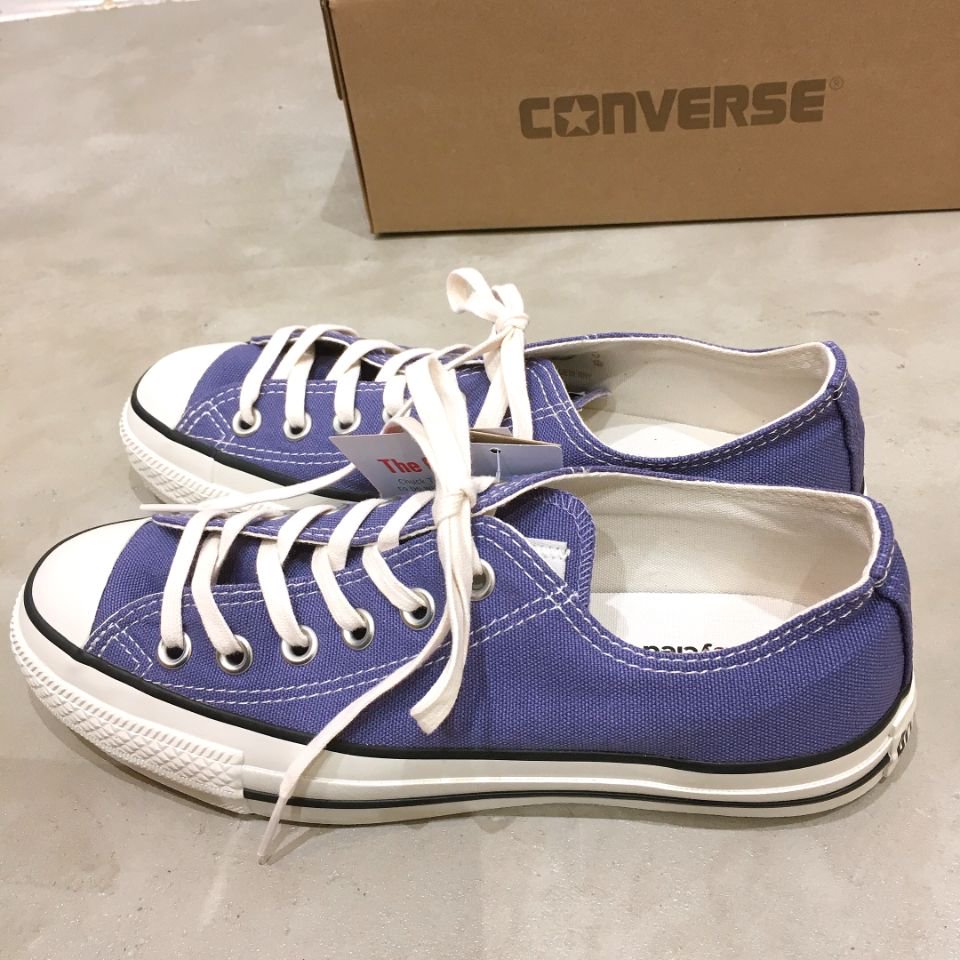 CONVERSE - ALL STAR NOKORIZOME OX ISC814(ヨモギ）ISC813(ブルーベリー）正規取扱商品 - Sheth  Online Store - シスオンラインストア