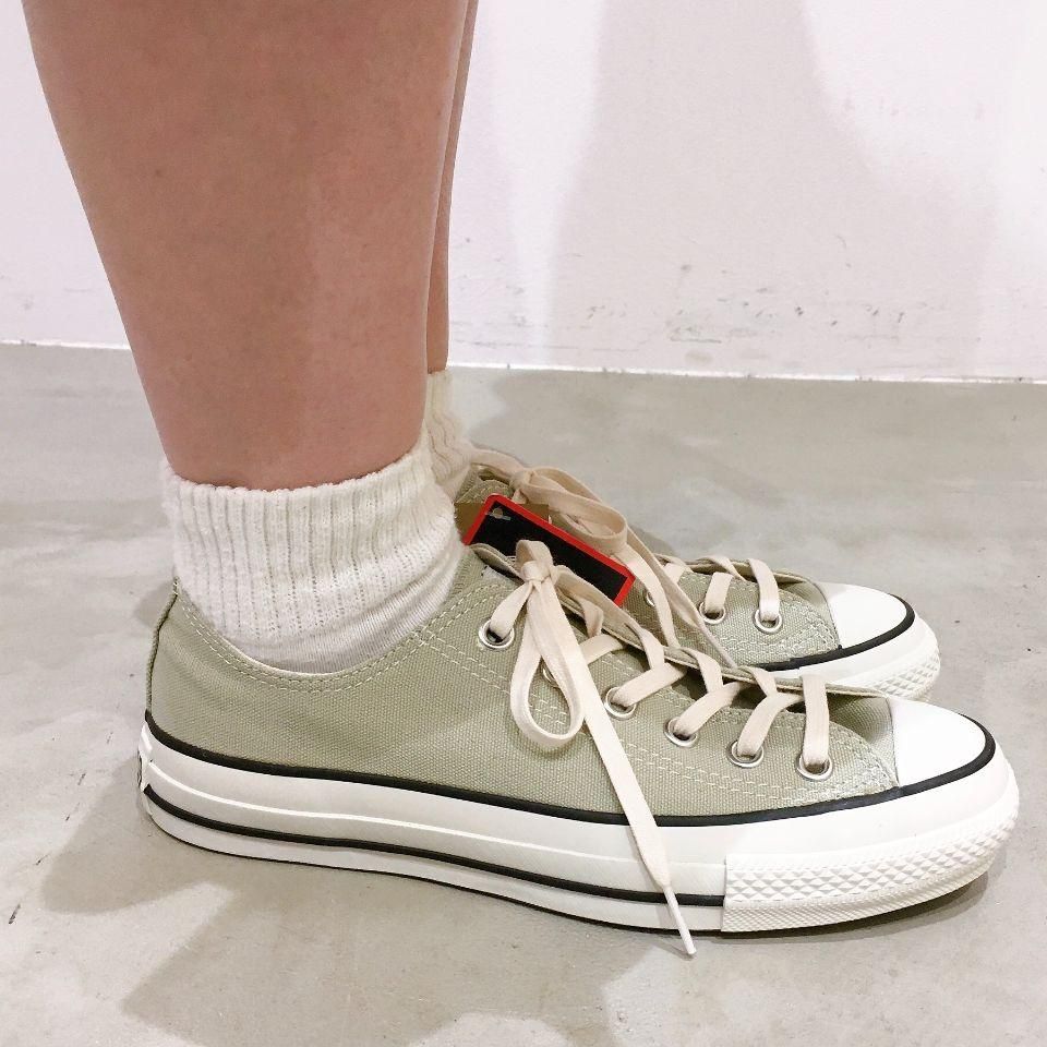 CONVERSE - ALL STAR NOKORIZOME OX ISC814(ヨモギ）ISC813