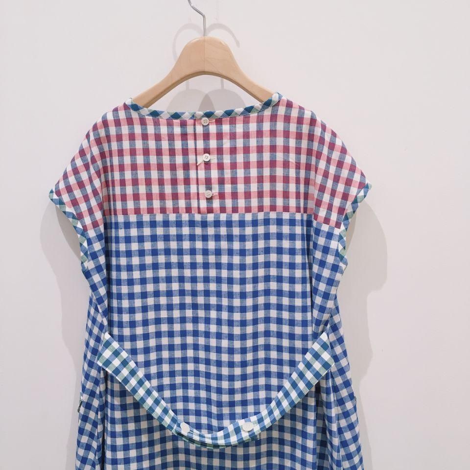 SARAHWEAR - クレイジーギンガムチェックのワンピース（C71140
