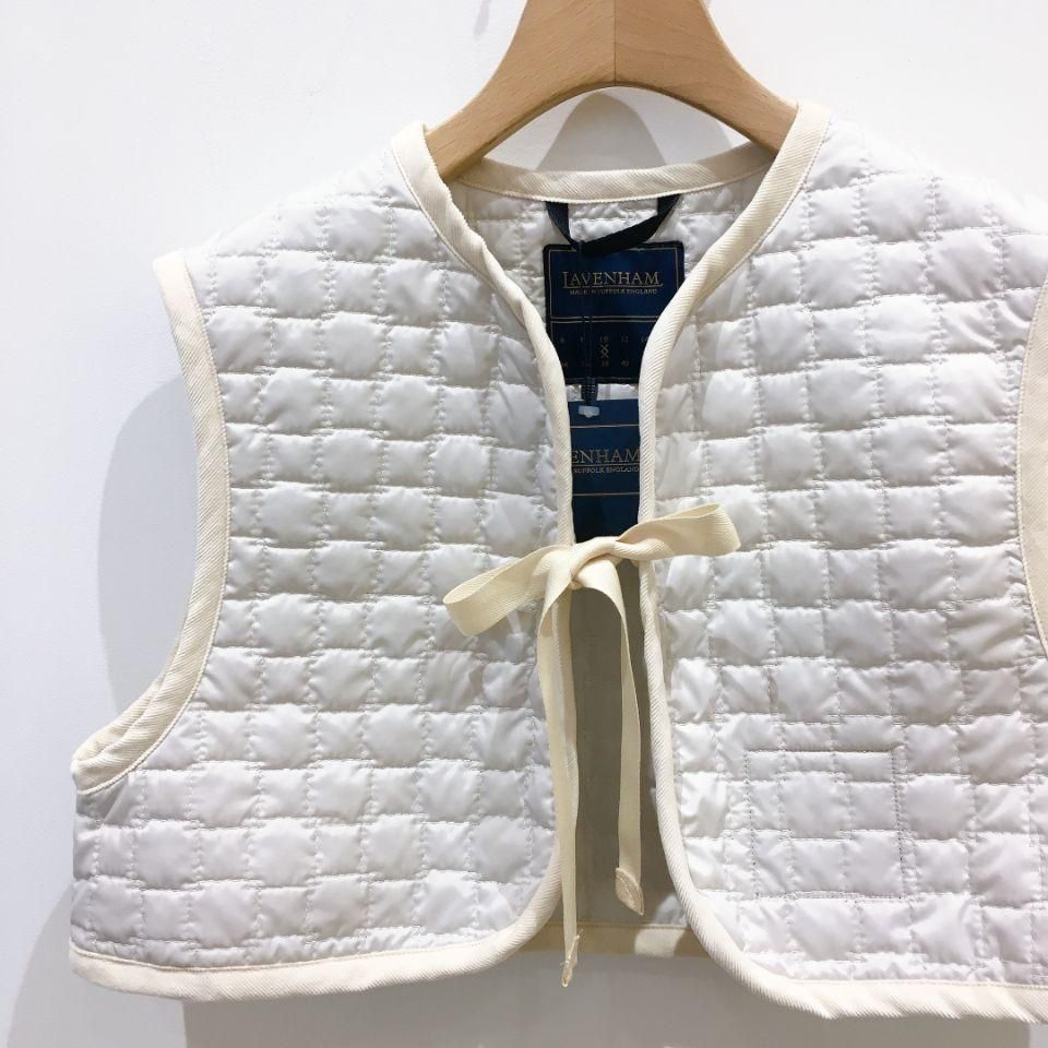 LAVENHAM - TIE UP GILET (正規取扱商品) - Sheth Online LAVENHAM - TIE UP GILET (正規取扱商品) - Sheth Online